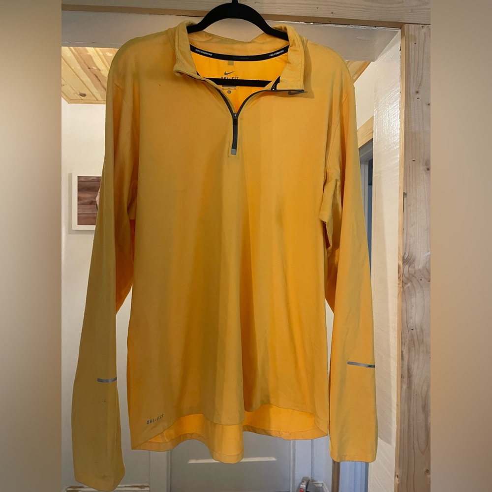 Nike Dri-FIT yellow Running Shirt